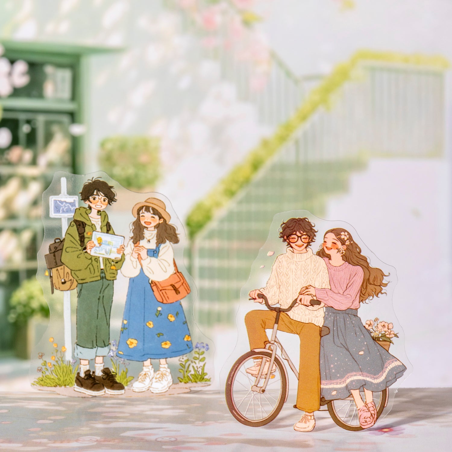 Evolution of Love PET Sticker