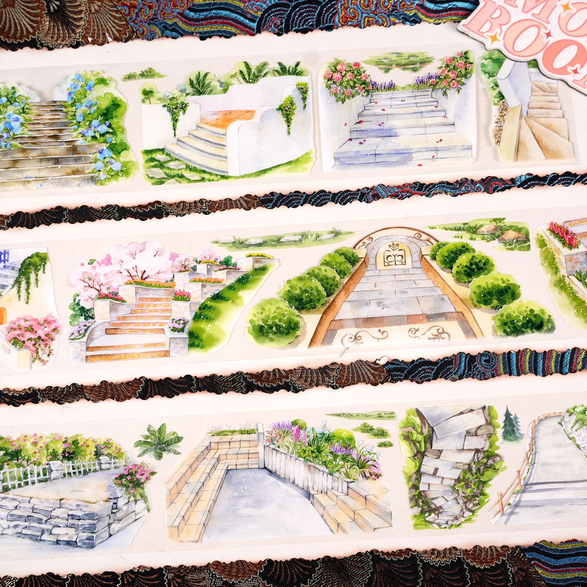 【HZTM】Staircase Landscaping Tape