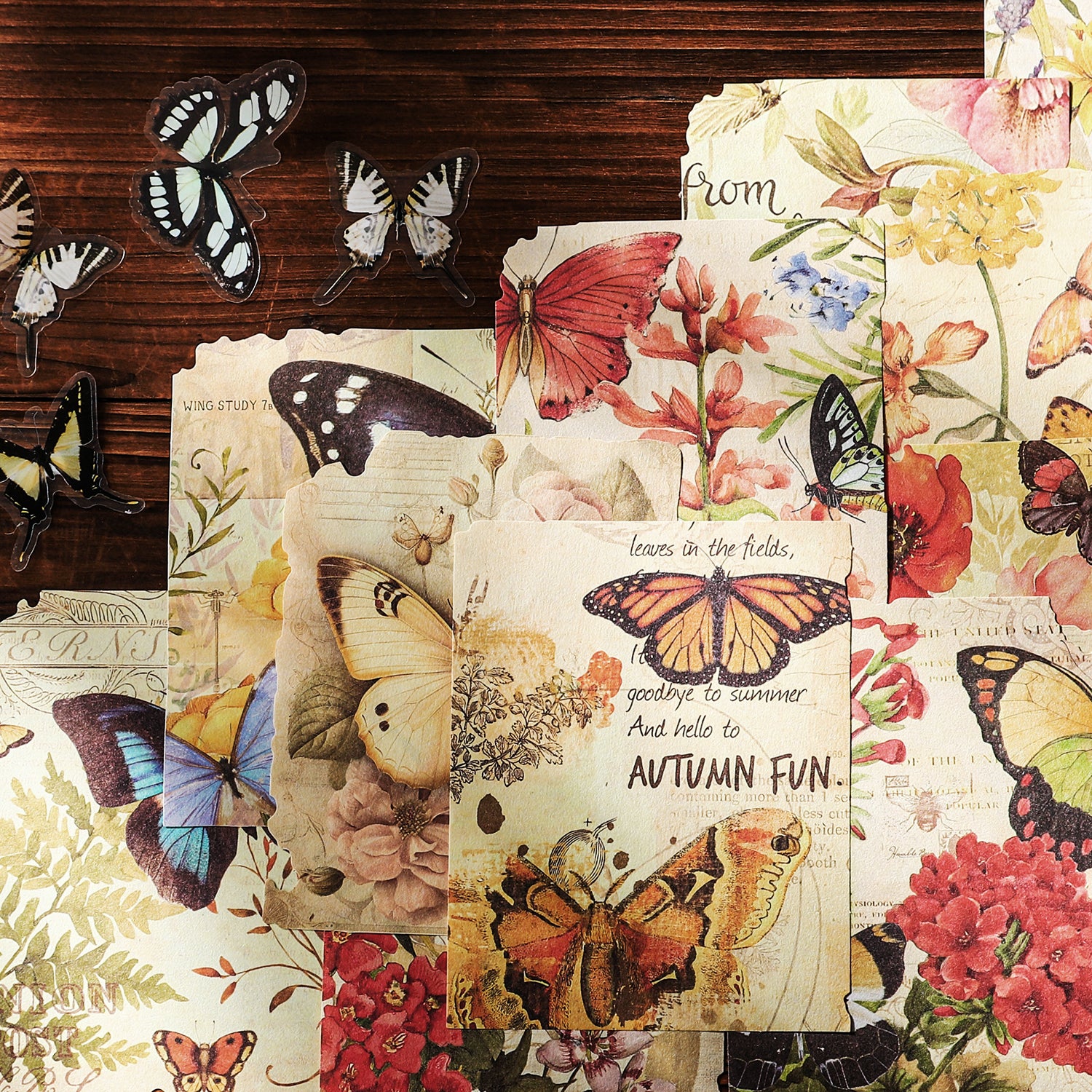 Shadow Garden Scrapbooking Paper