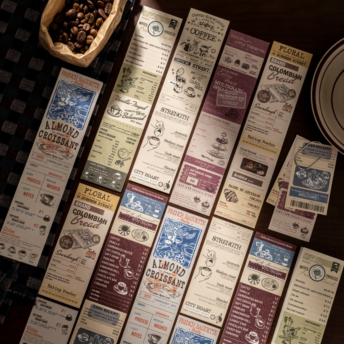 Coffee Mood Scrapbooking Paper