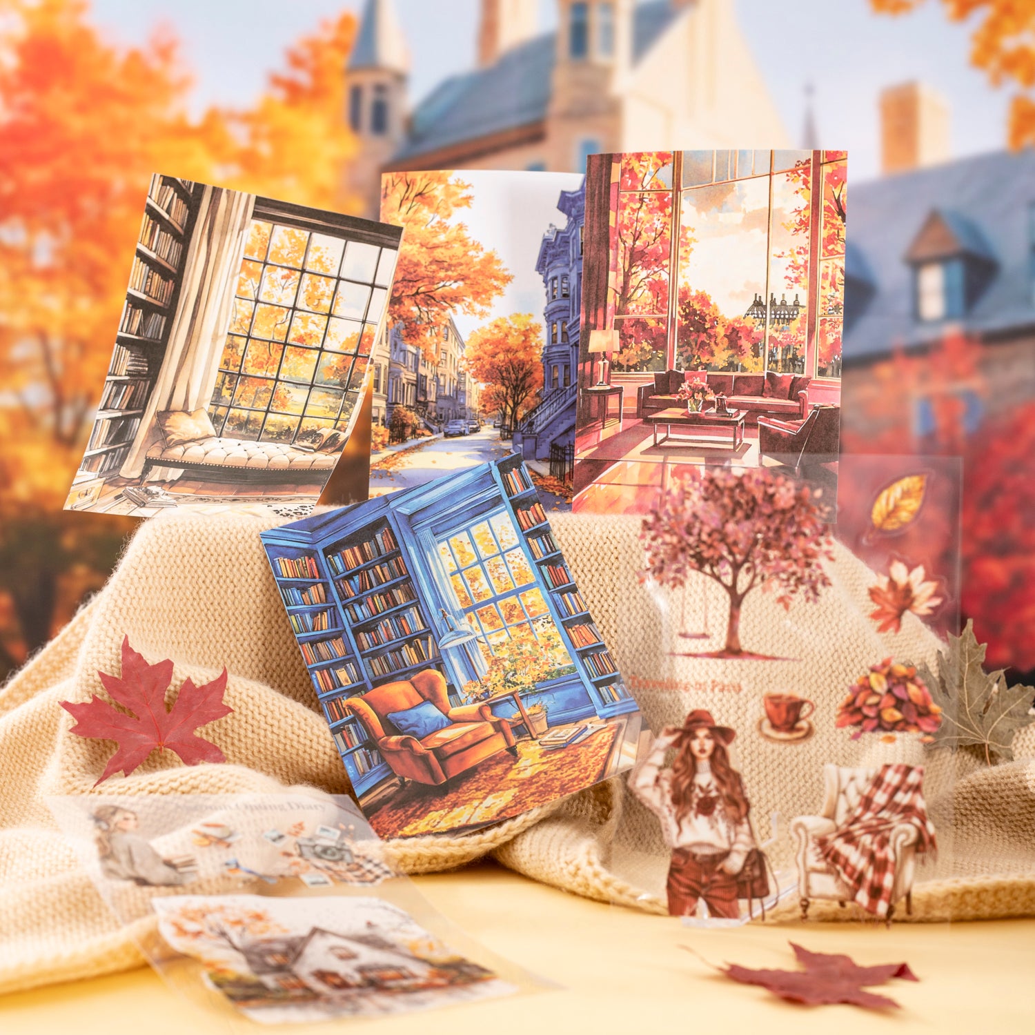 Paris's Autumn Sticker Book