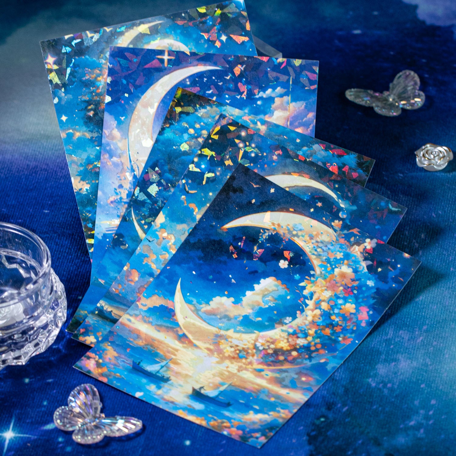 Castle in the Sky Scrapbook Journal Washi Sticker