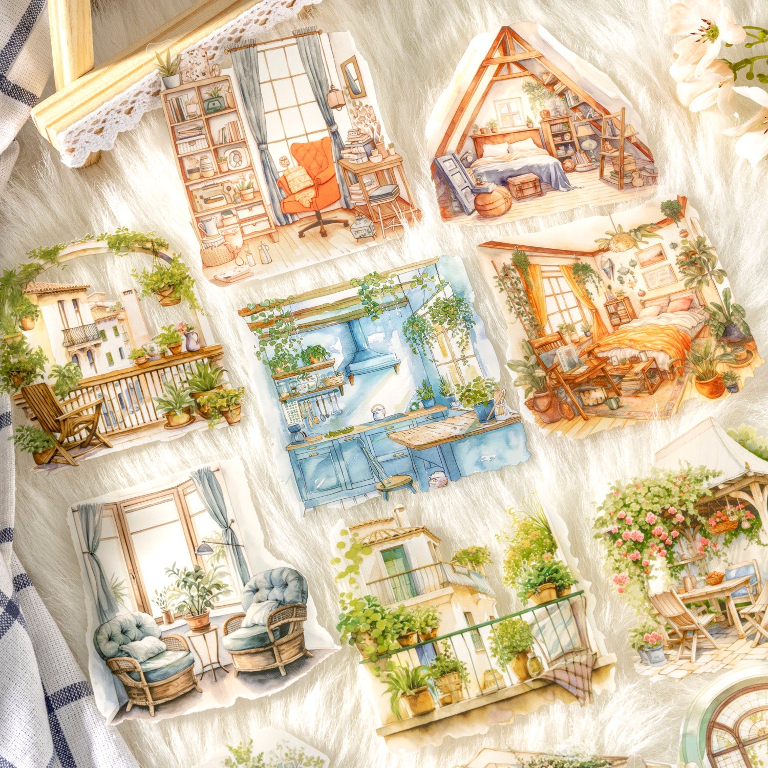 Lazy Time PET Sticker