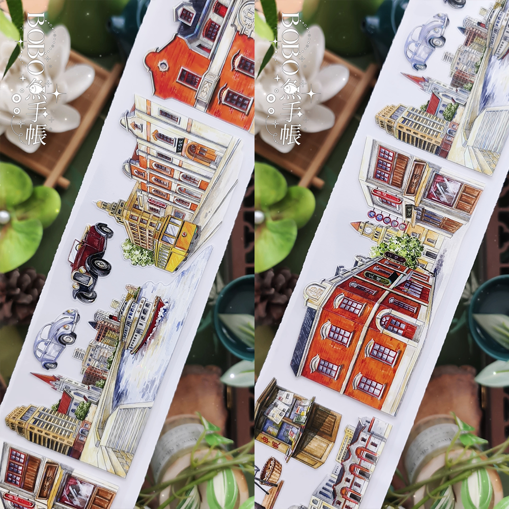 【BOBOYU】Historic Mansions Landscape Tape