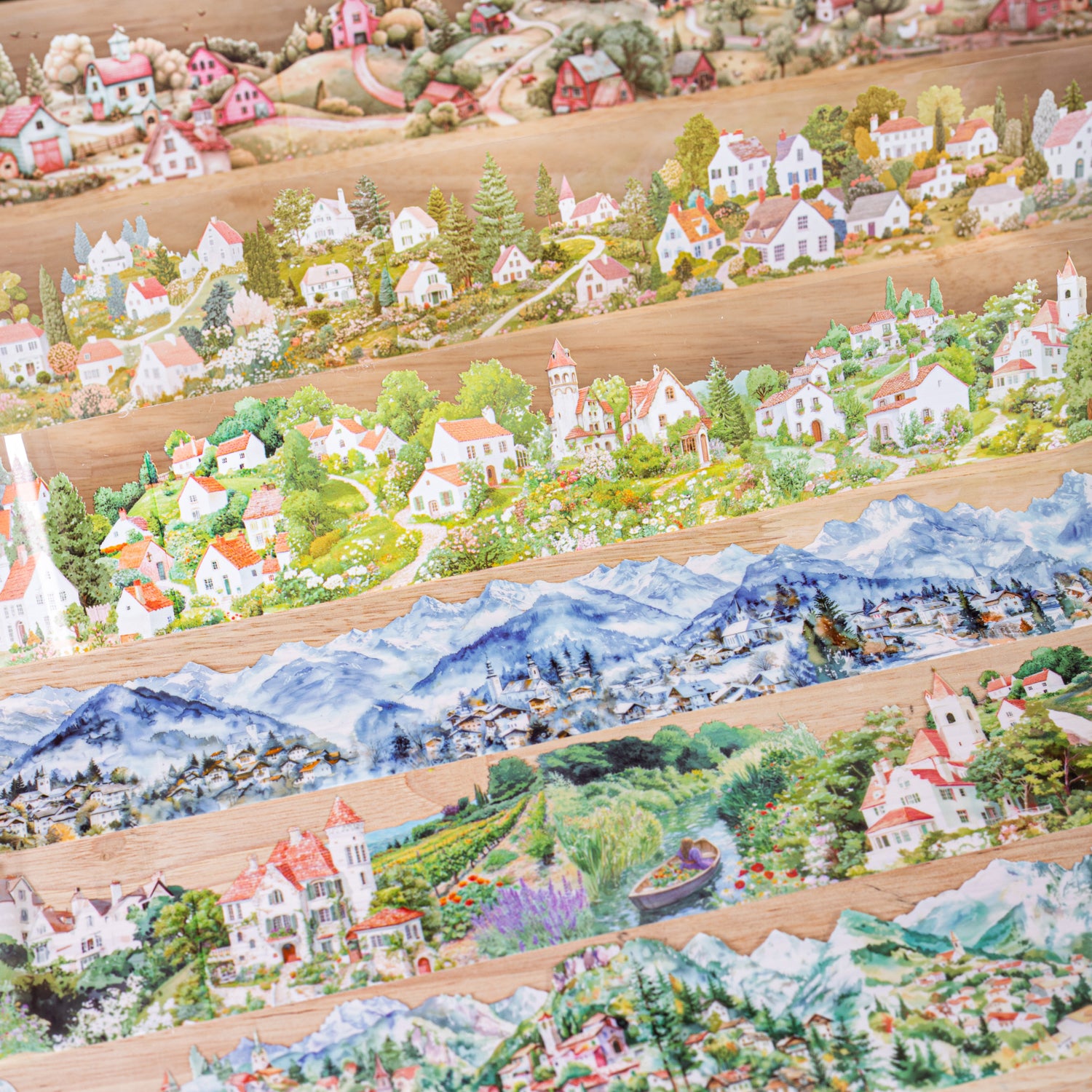 Small Village PET Tape