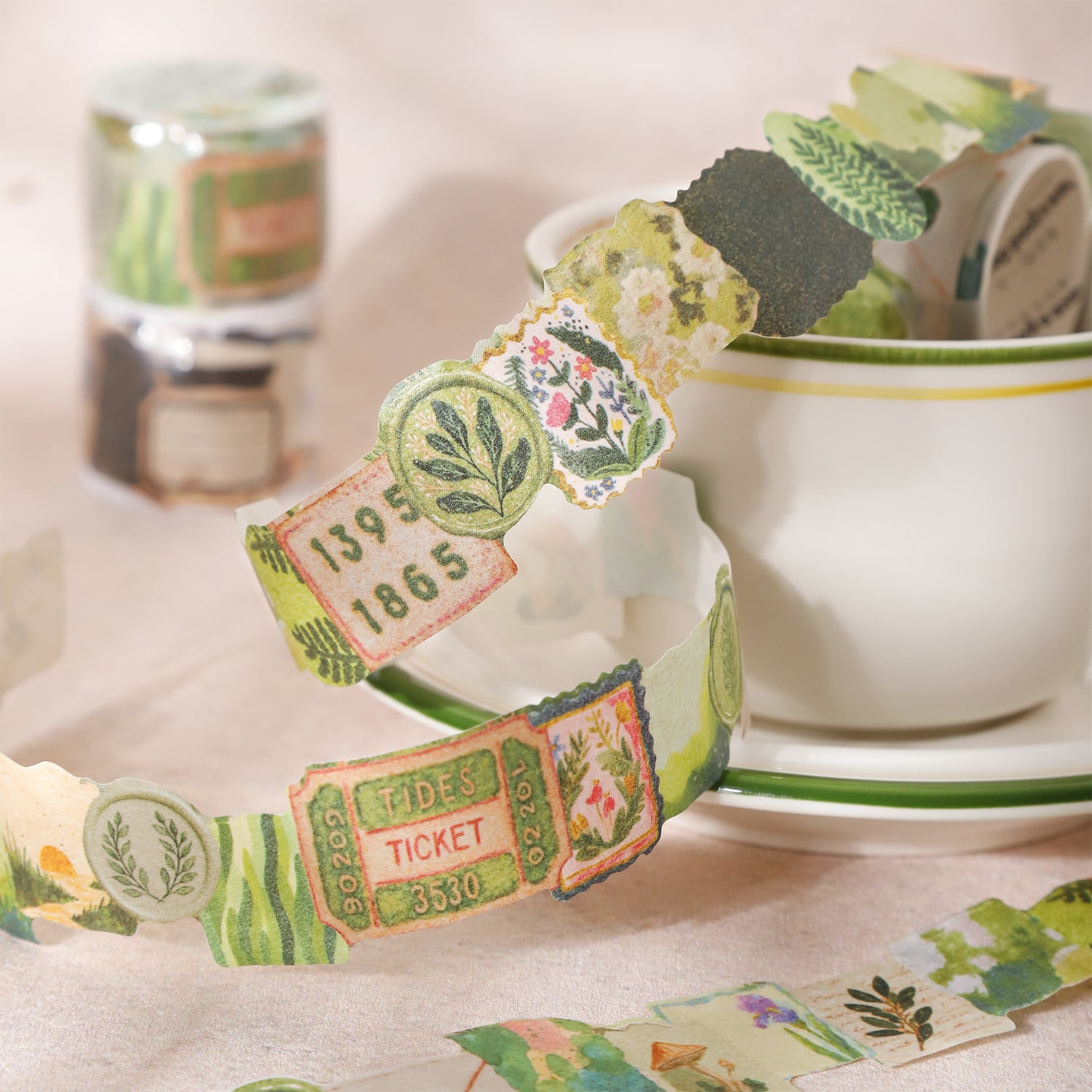 Patchwork Forest Washi Tape