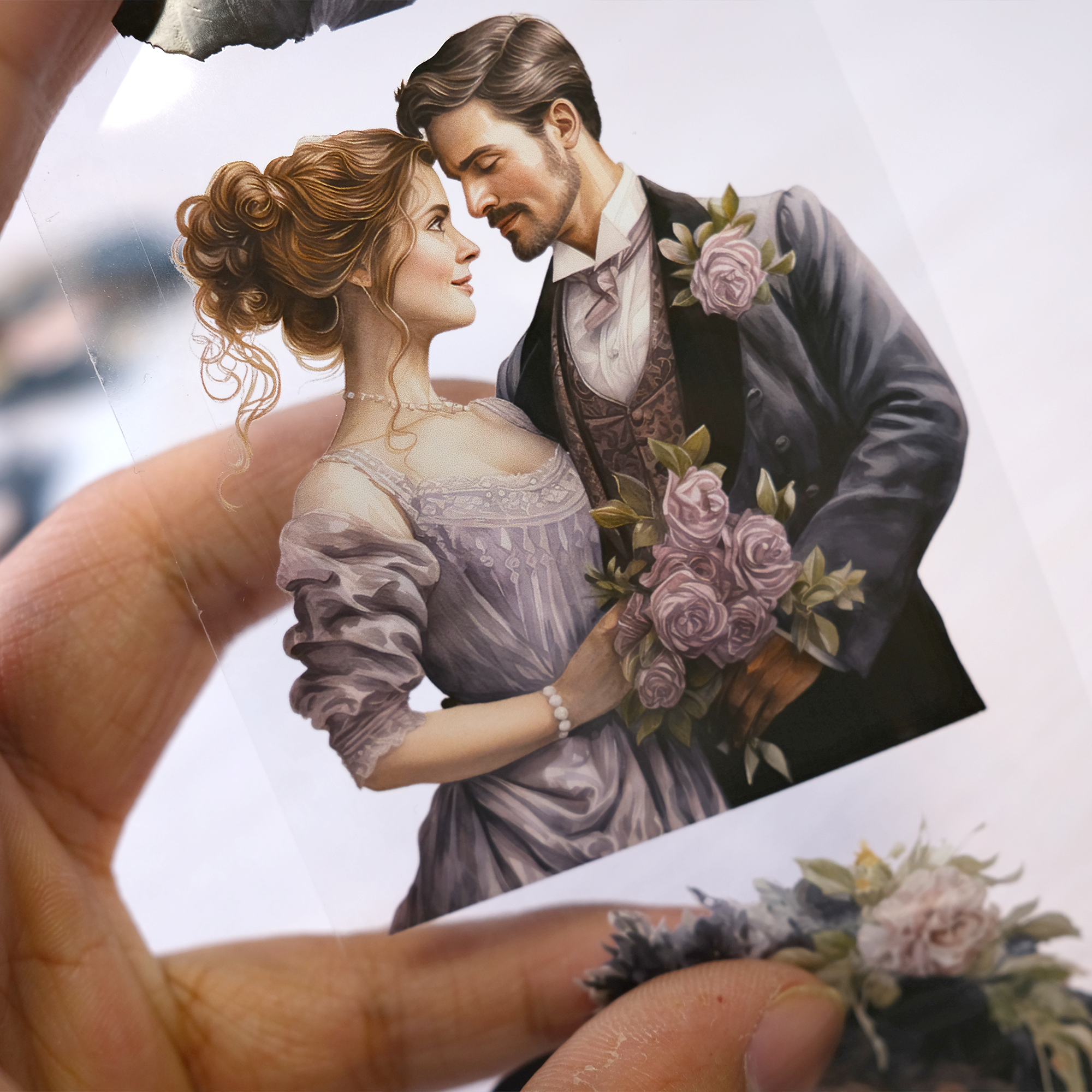 Black Rose PET Tape | No.9 |MOOBOOM Design