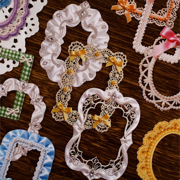 Starry Dream Lace Trim Stickers For Scrapbooking and Journaling | MOOBOOM