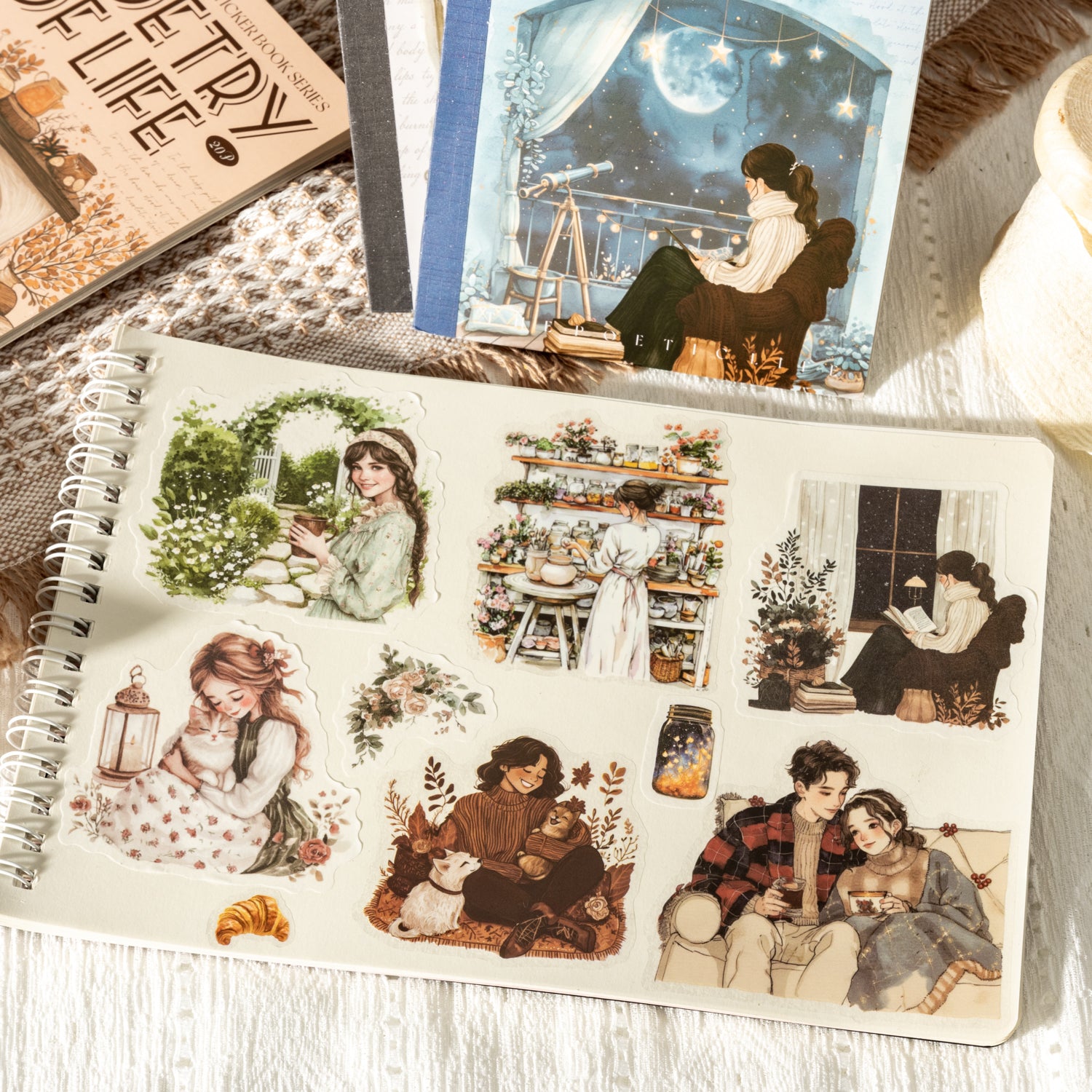 Poetic Life PET Sticker Book