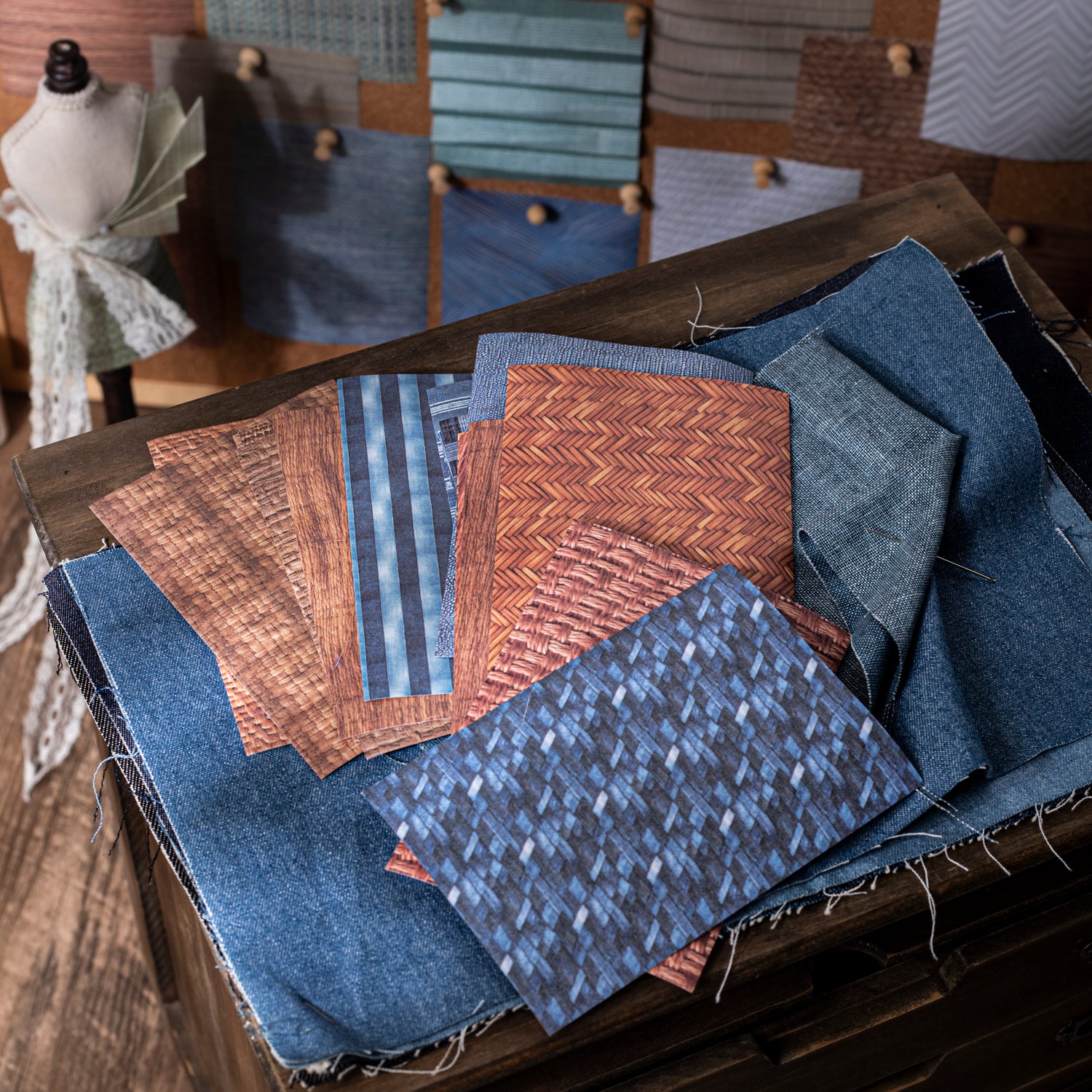 Hand-knitting artisan Washi Sticker