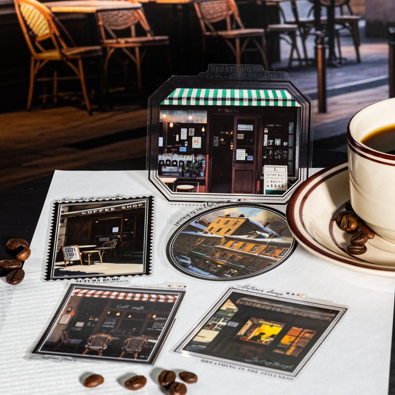 Corner of the City PET Sticker