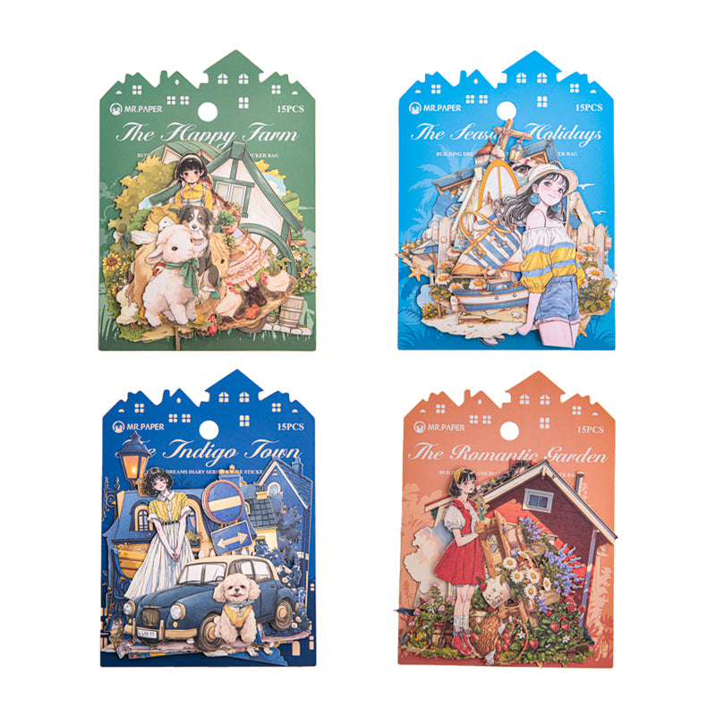 Dream Diary Series Large Sticker Pack