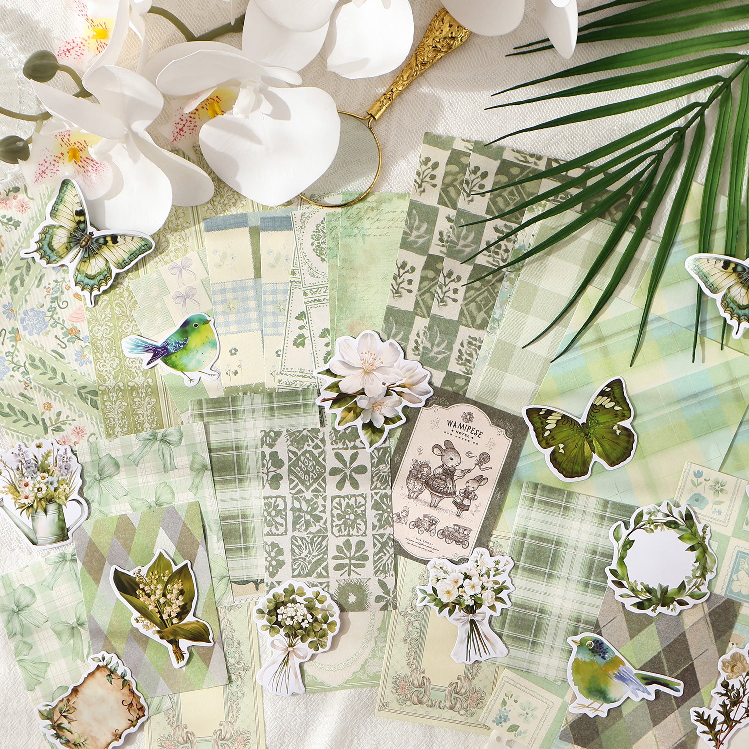 Letters from Afar Scrapbooking Paper and Sticker