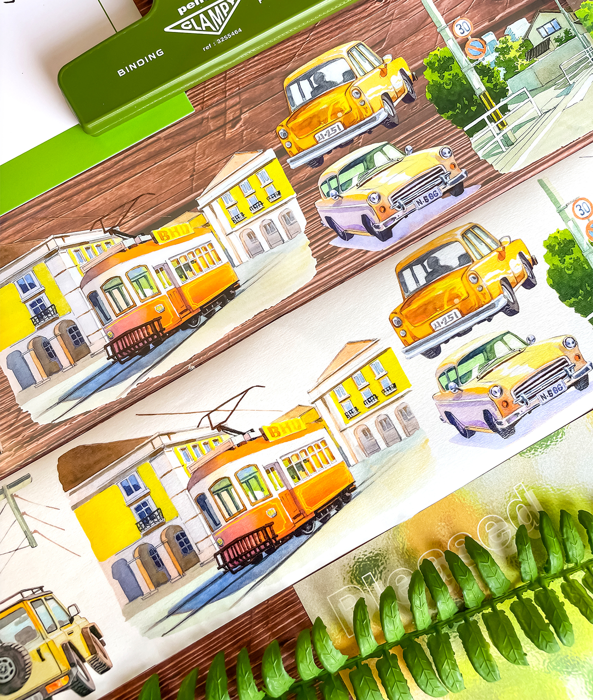 【NEW Studio】 Transportation PET Tape (7cm x 170cm)