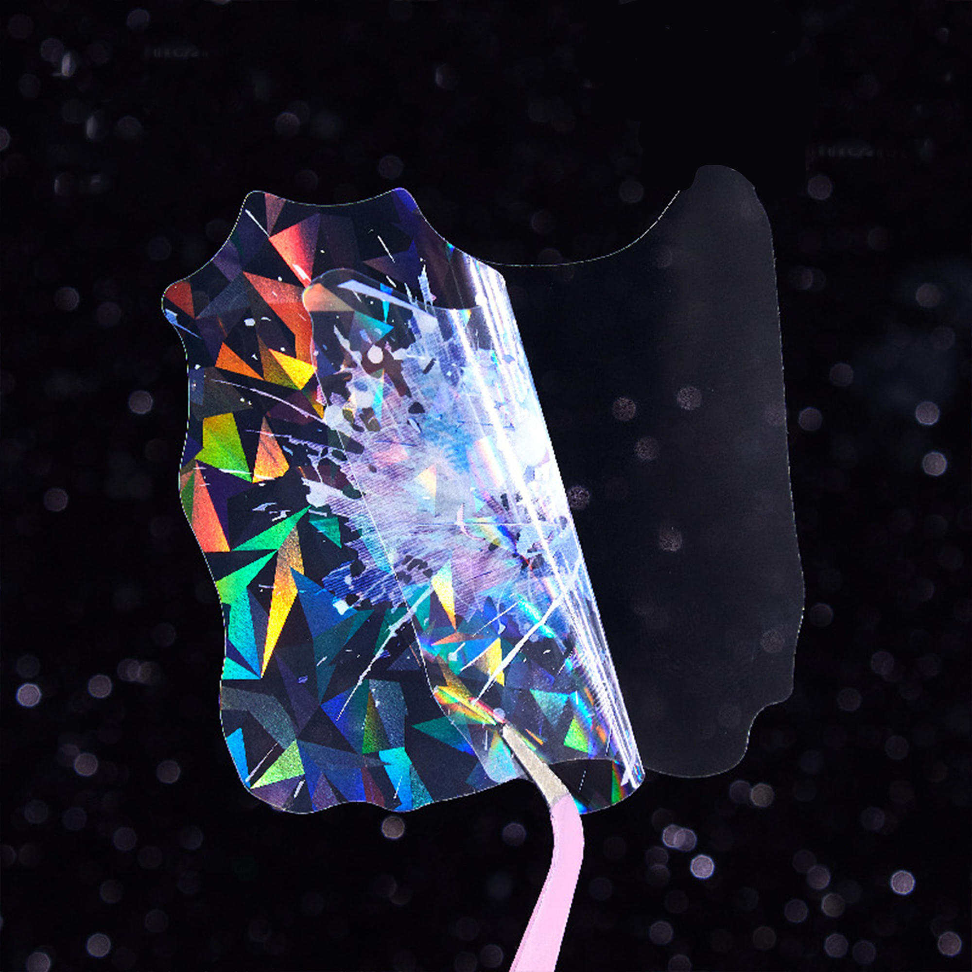 Blooming Fireworks PET Sticker