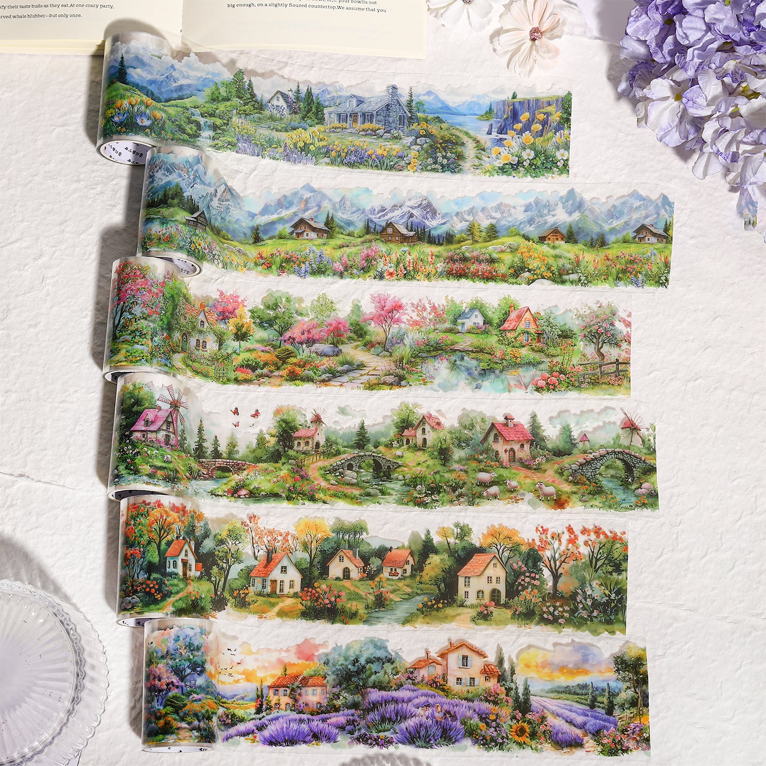 A Small Town in The Wild  PET Tape