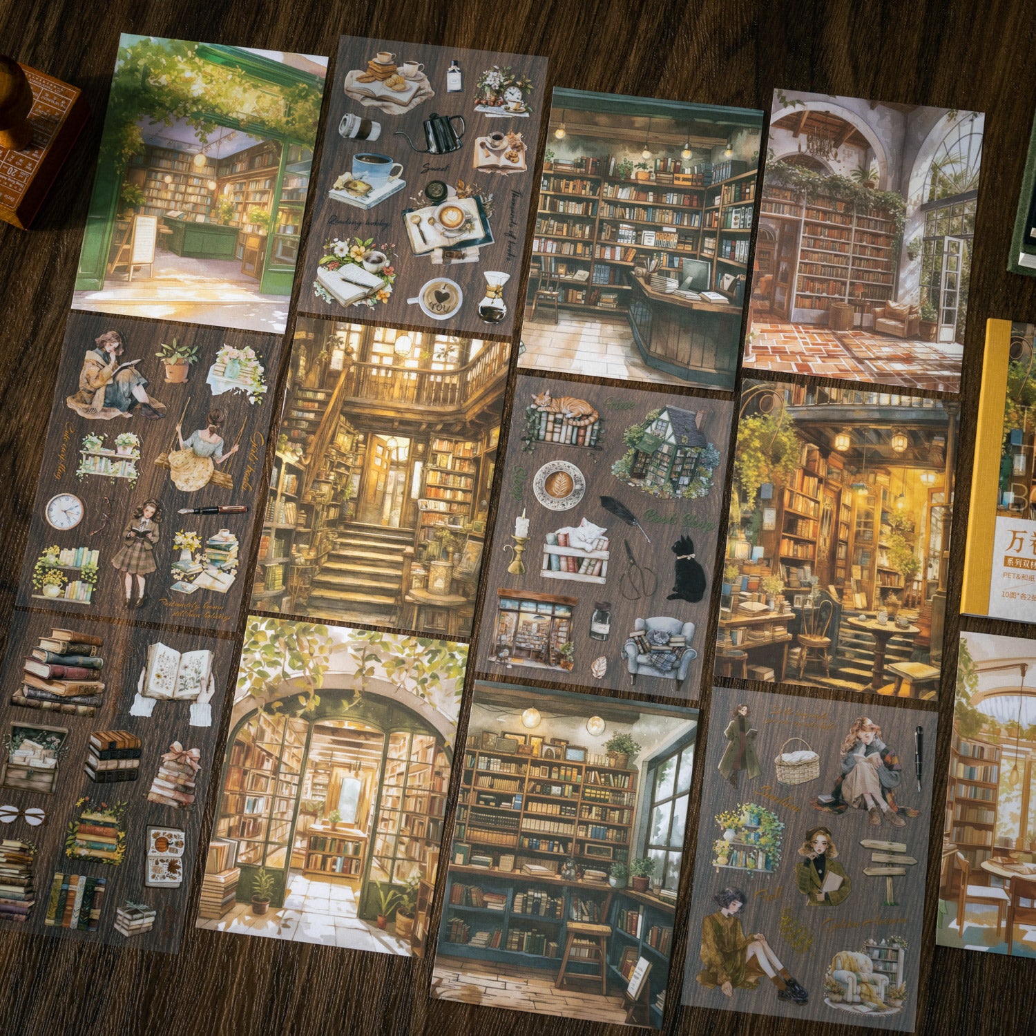 Ten thousand volumes of ink Sticker Books