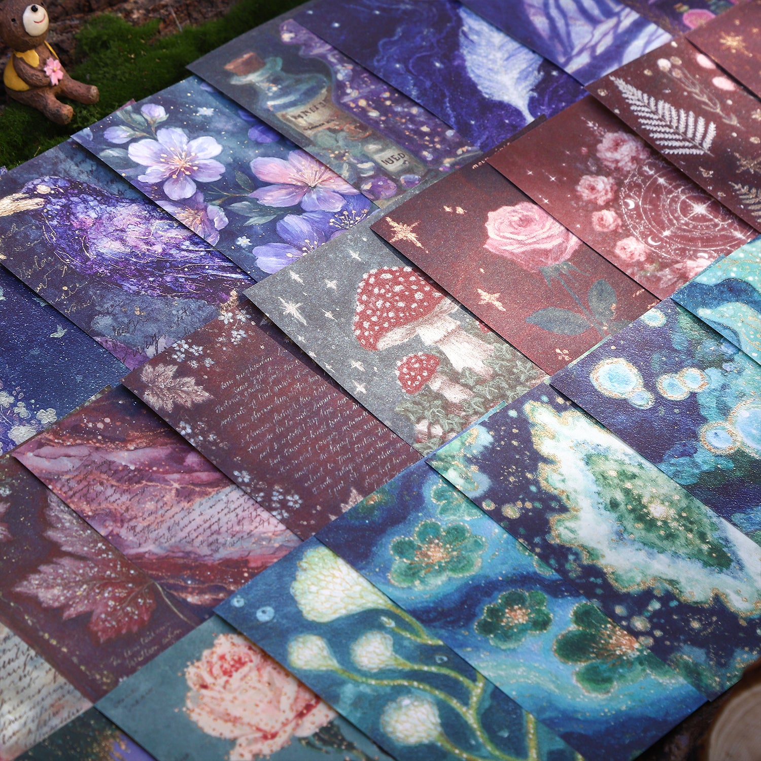 Secret Scroll of Stardust Scrapbooking Paper decorative tape for journaling and scrapbooking