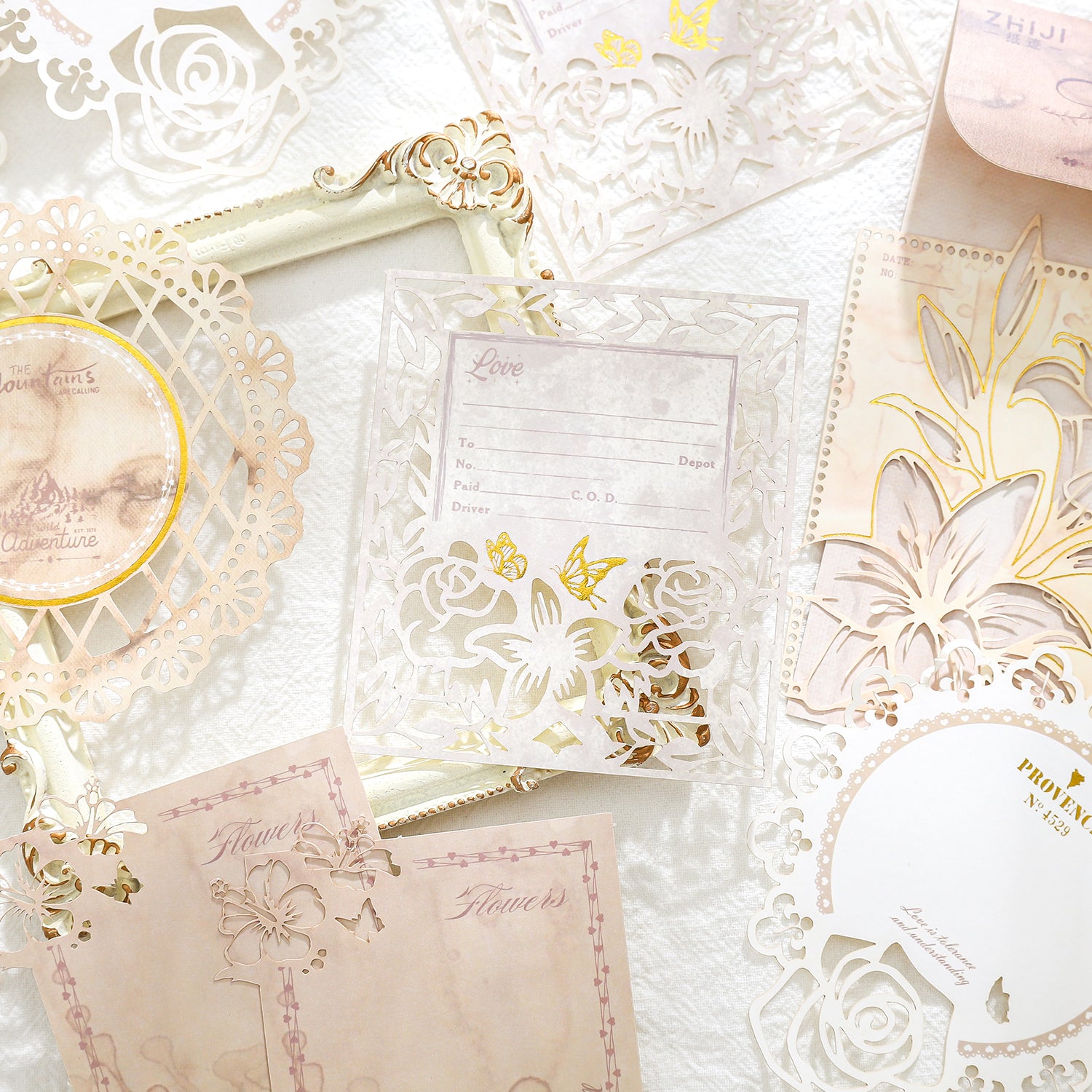 Dream Flower Room Scrapbooking Paper
