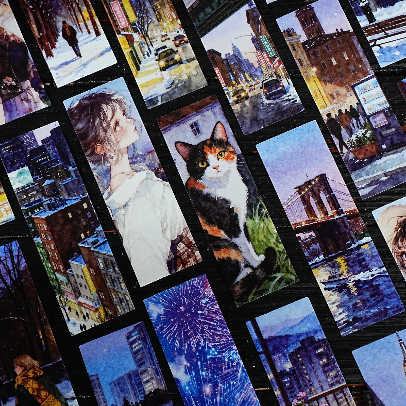 City Romantic PET Sticker