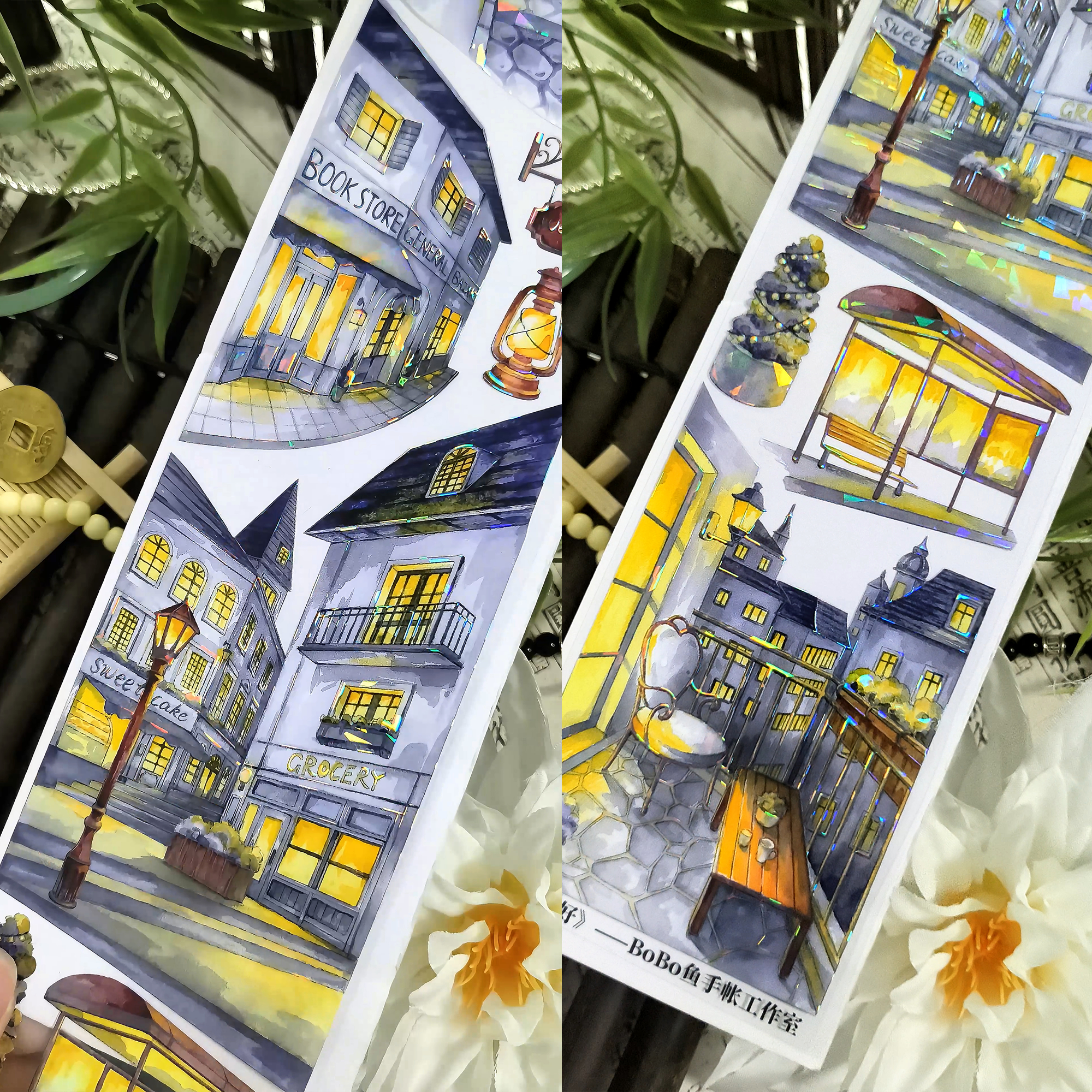 【BOBOYU】Tonight All is Well Landscaping Tape