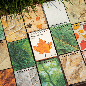 Whispers of Leaves Wirebound Book decorative tape for journaling and scrapbooking