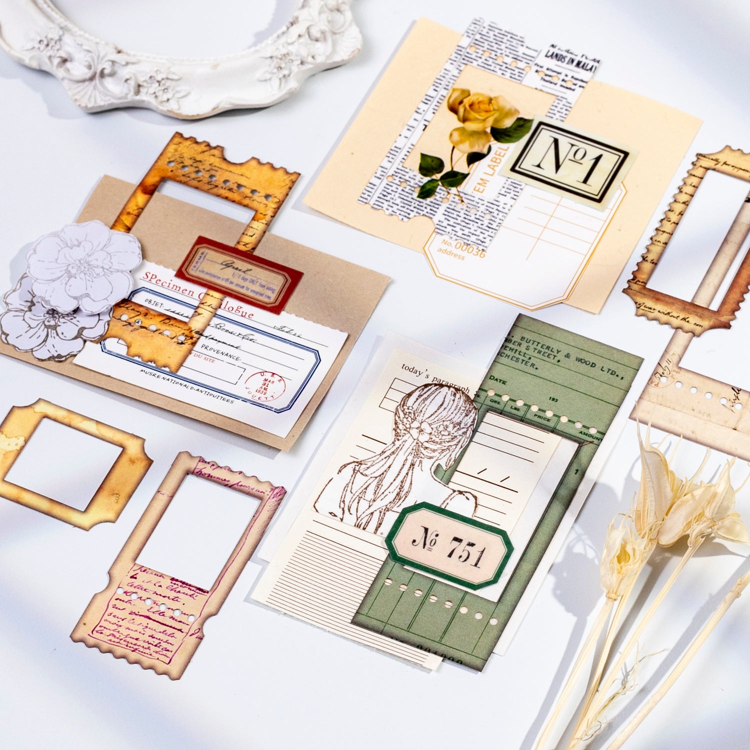 A Moment Memo Pad Die-Cut Scrapbook Journal Paper For paper crafts