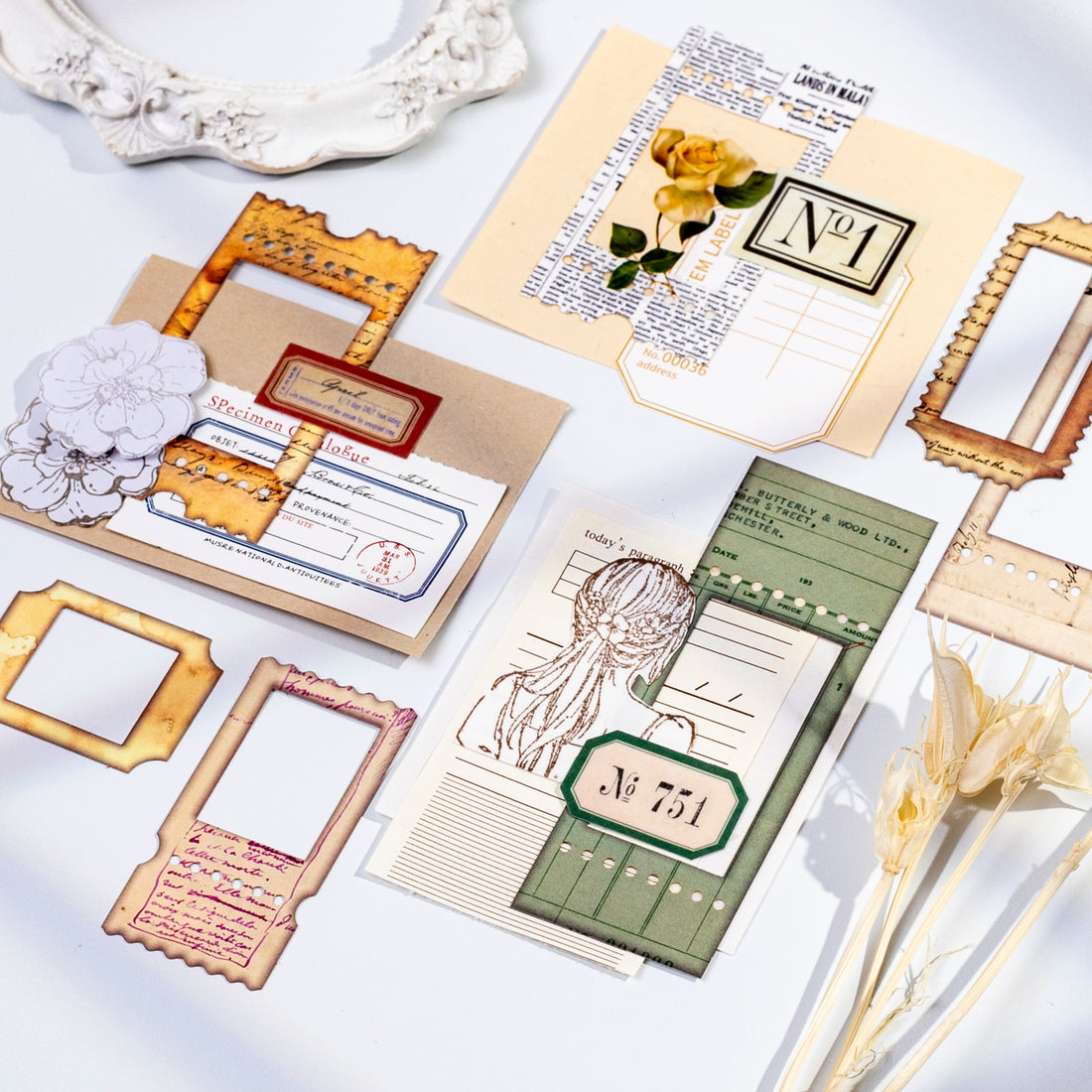 A Moment Memo Pad Die-Cut Scrapbook Journal Paper For paper crafts