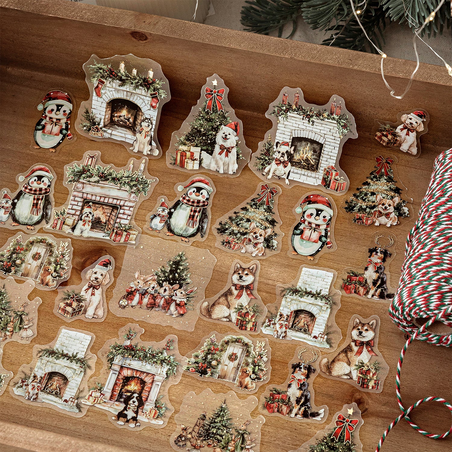 Christmas Fairy Tale PET Sticker