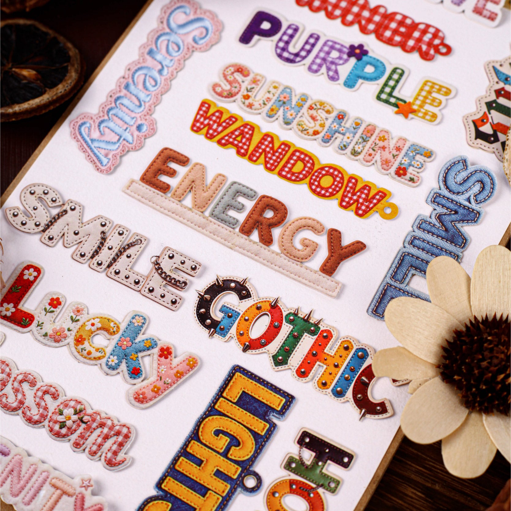 Language of Weaving Paper Sticker
