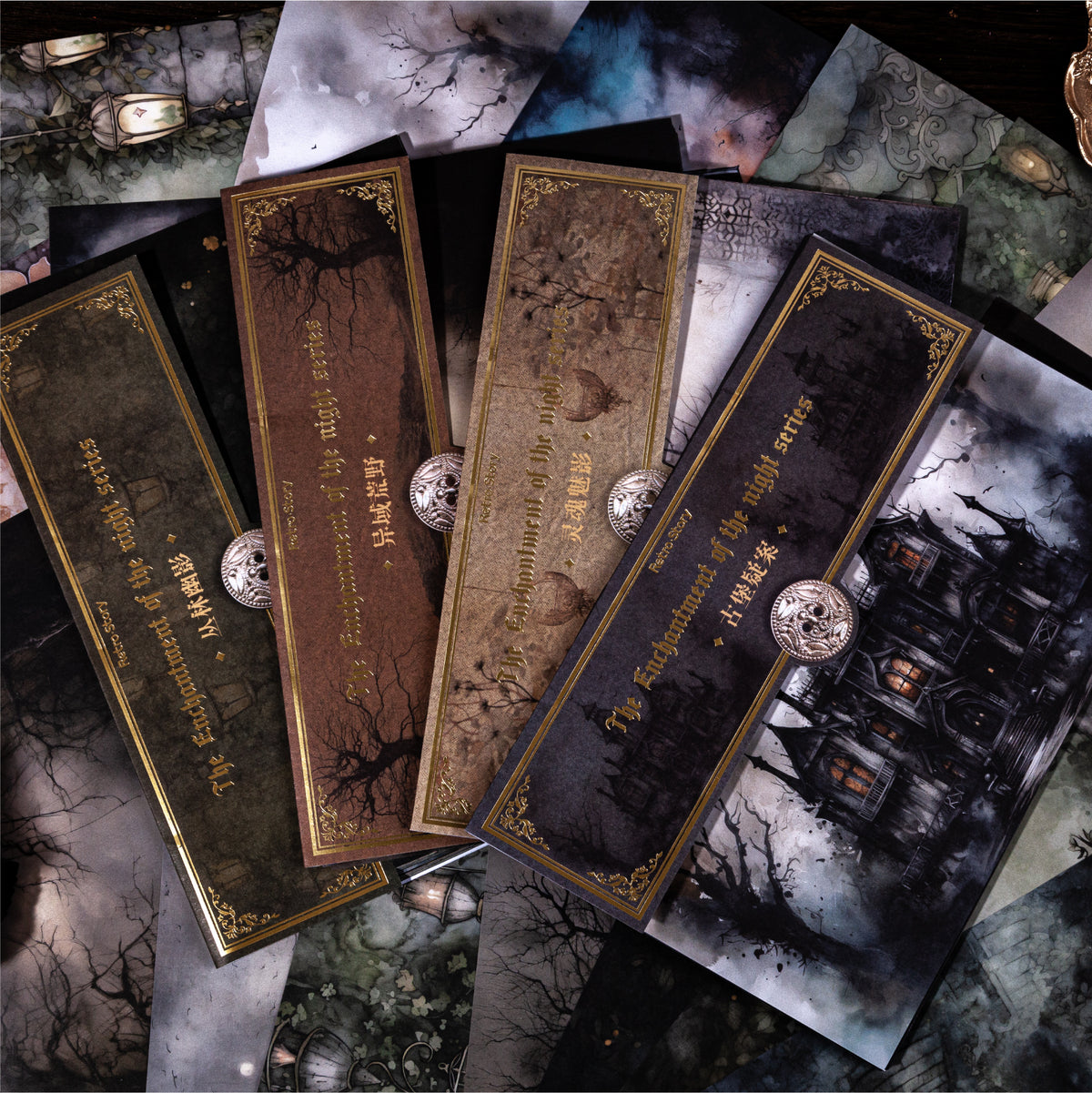 Night Phantom Scrapbooking Paper