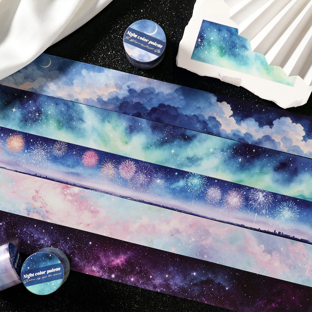 Night Sky Palette Landscape PET Tape
