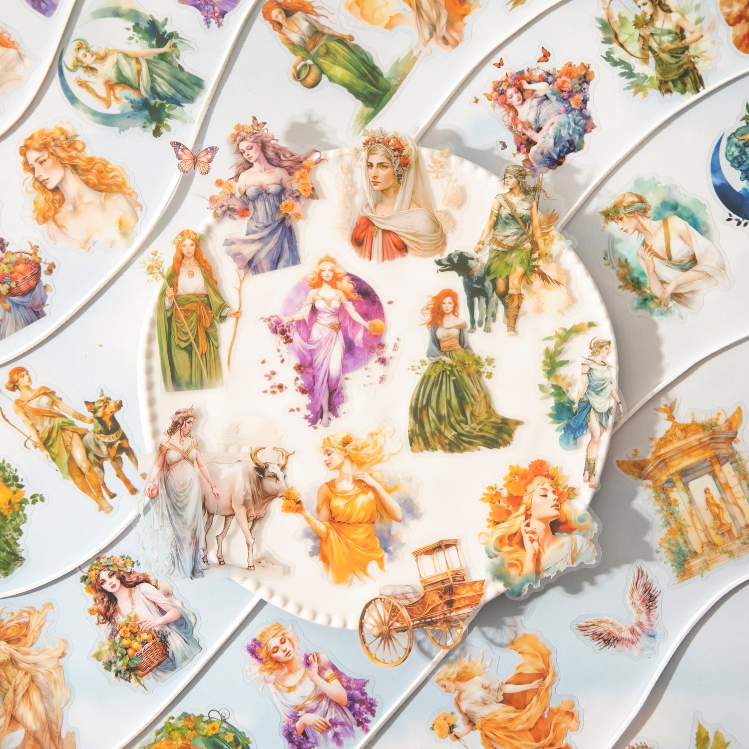 The Book of European Goddesses PET Sticker