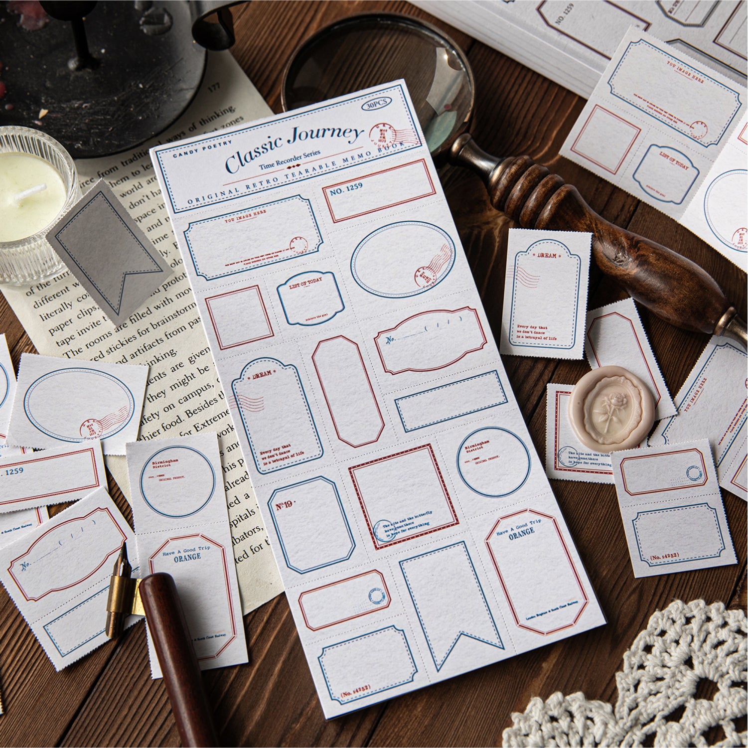 Time Recorder Series Memo Pad