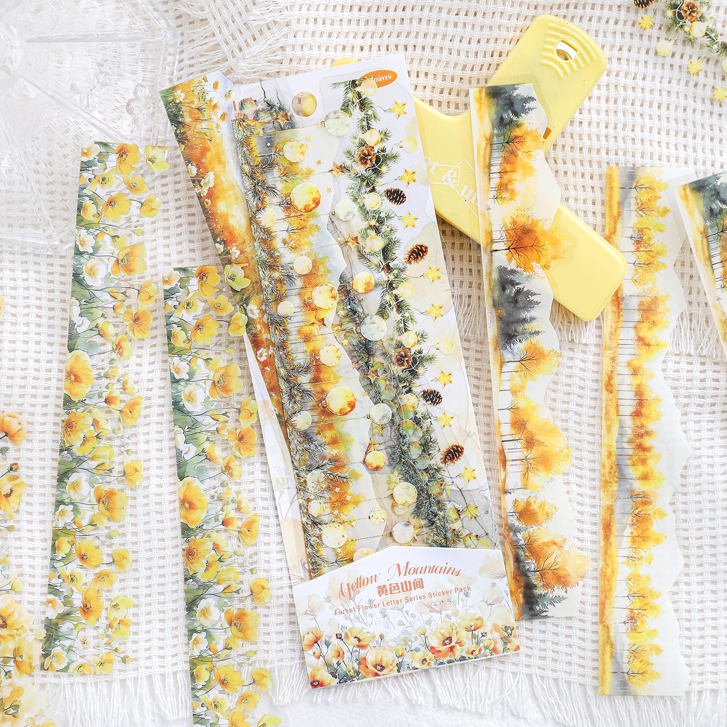 Forest Flower News PET Sticker