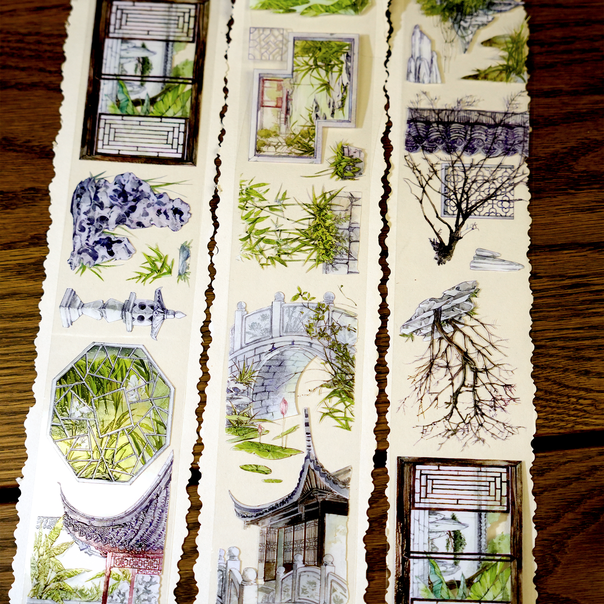 OKTM Suzhou Gardens PET Tape (6cm* 100cm)