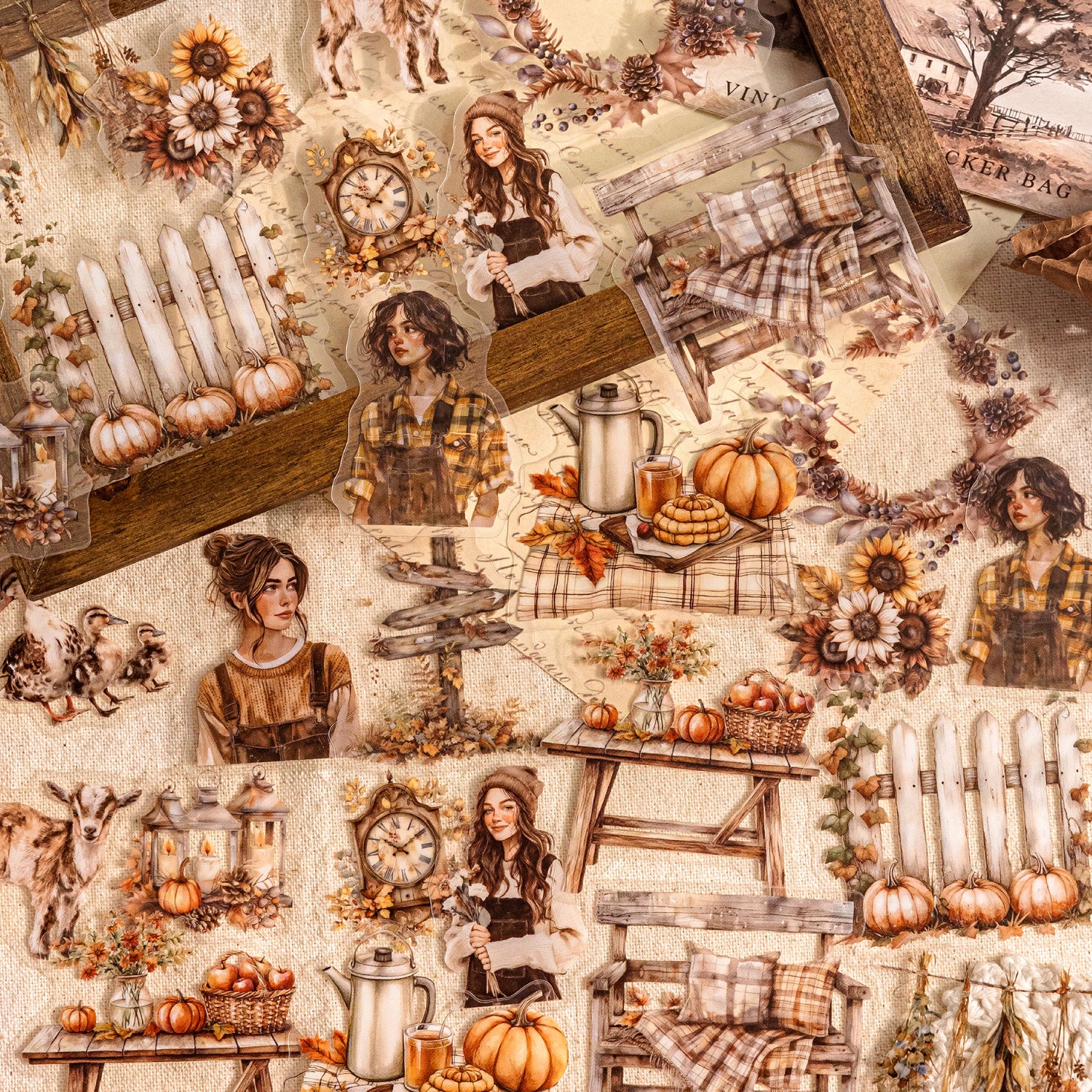 Life in Autumn PET Sticker