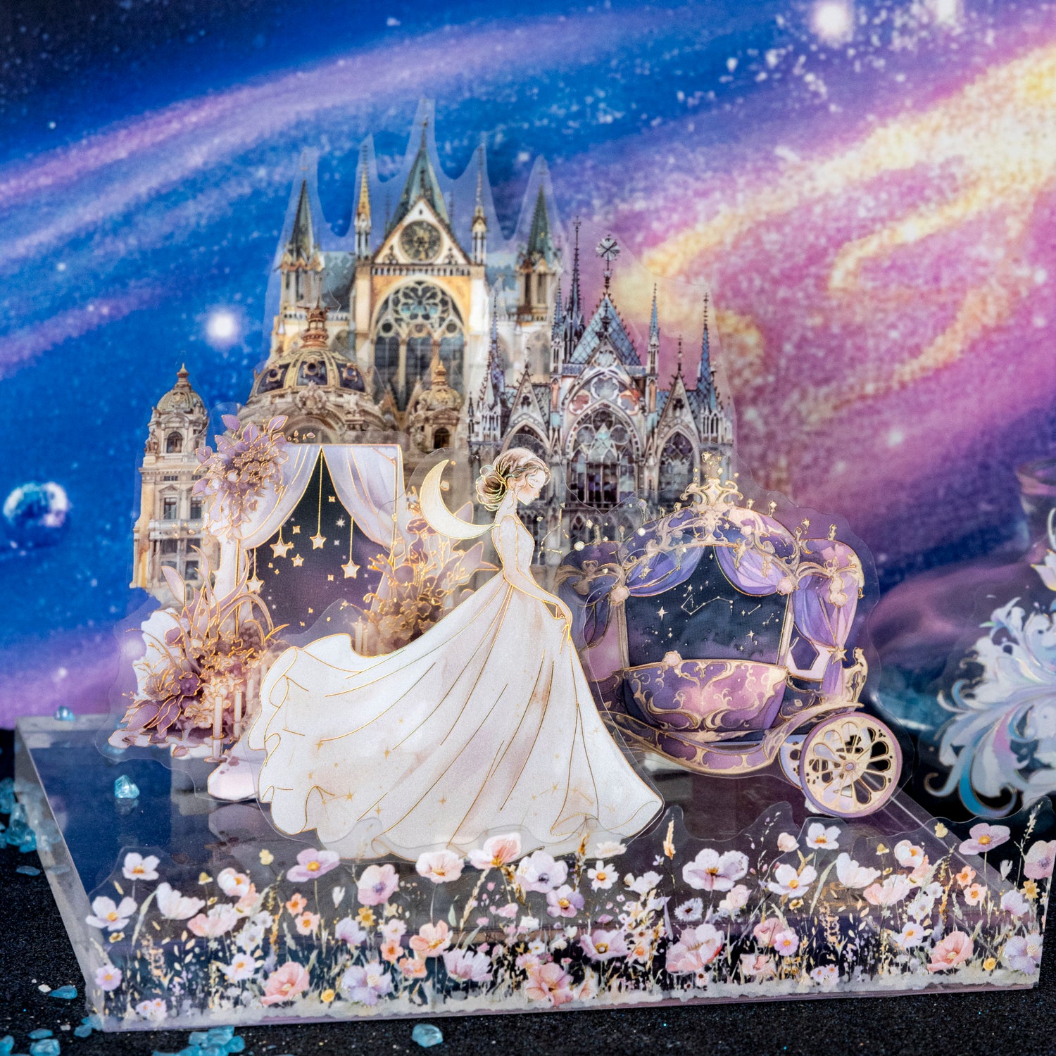 Glimmer of a Dream Starry Sky Theme PET Sticker