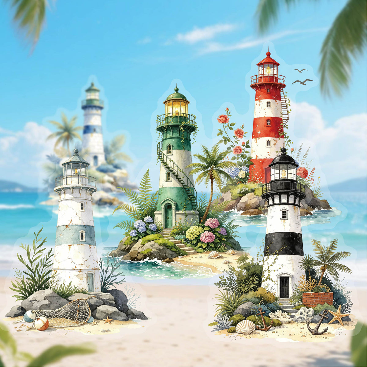 Lighthouse PET Sticker
