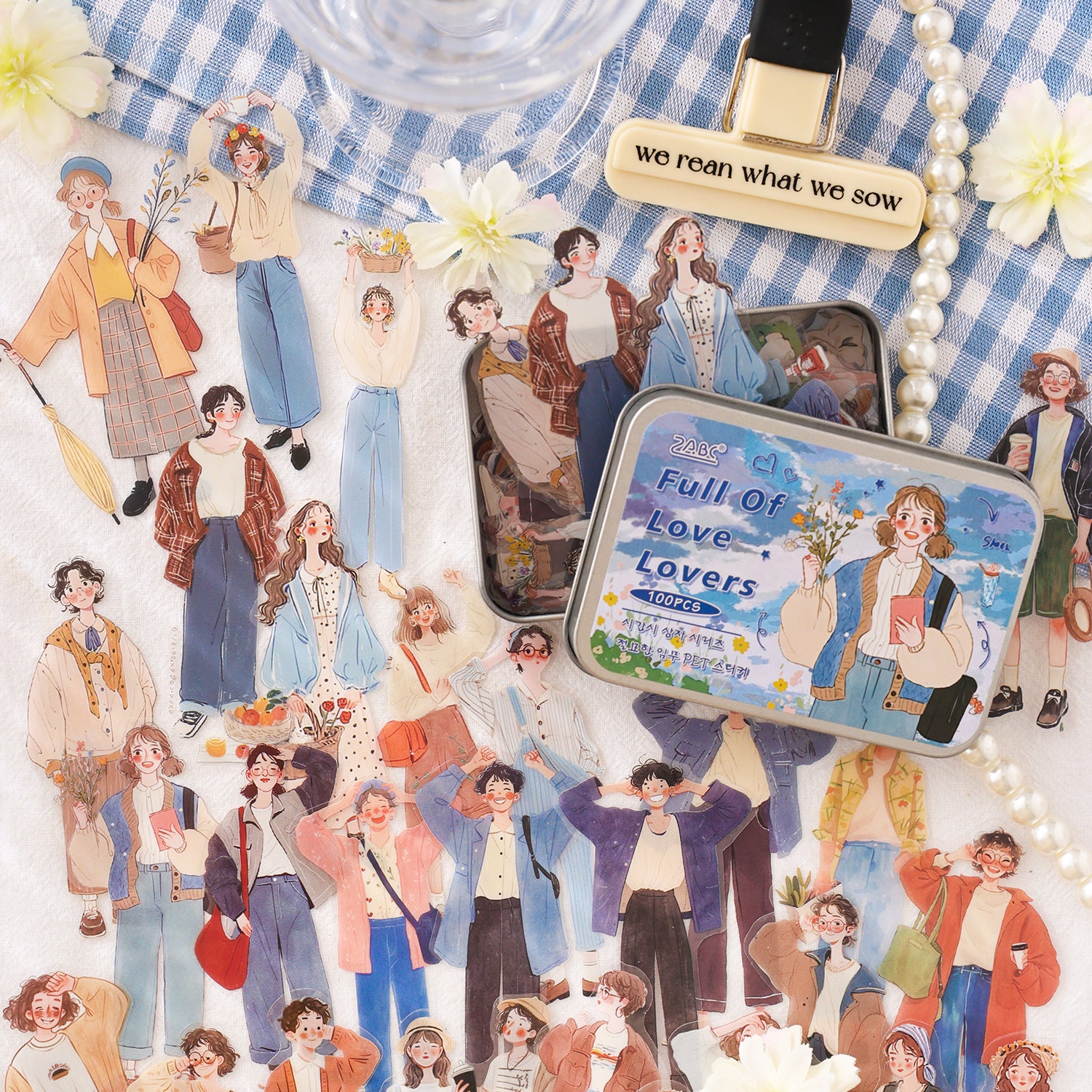 Poetic Casket PET Sticker