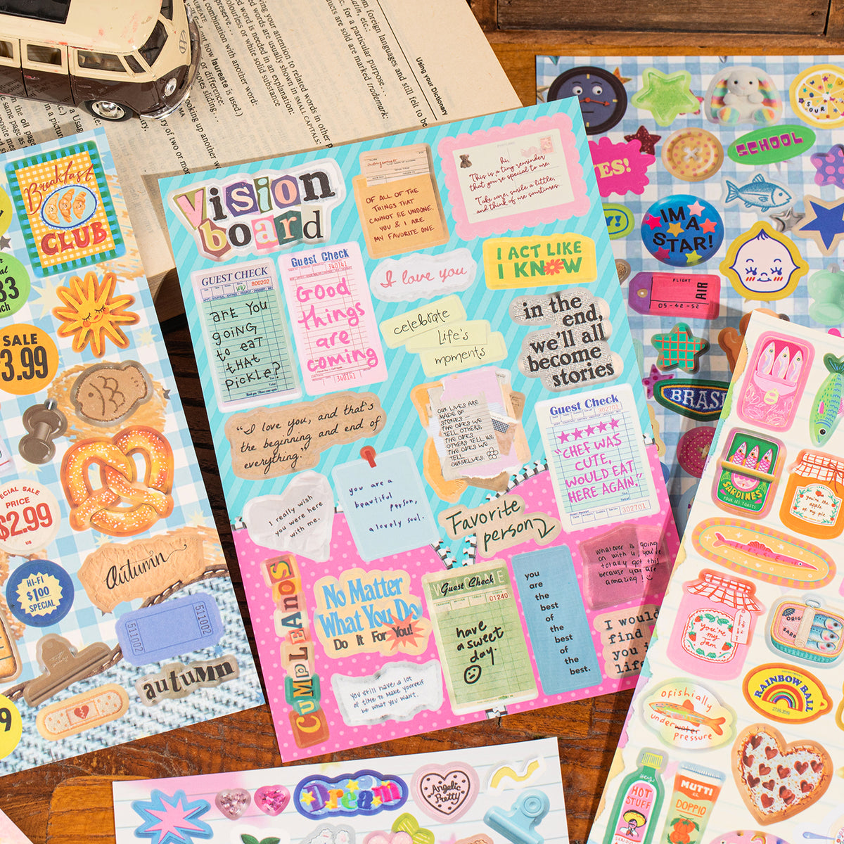 Daily Poetry Sticker Book