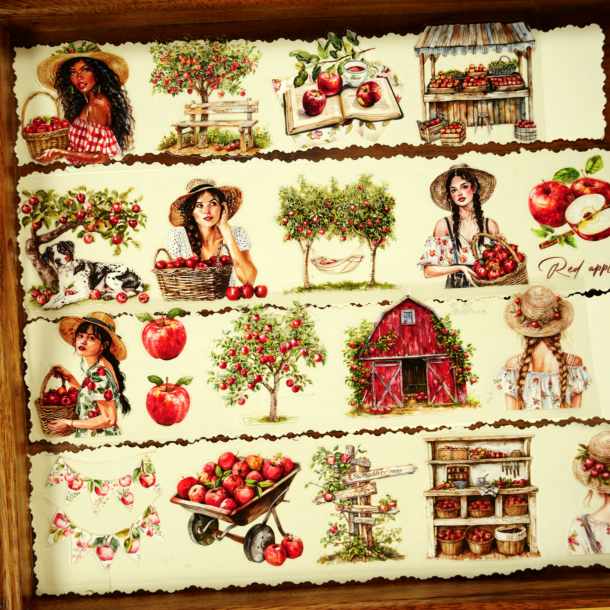 Sweet Fruity Pre-cut PET Tape | No.34 | MOOBOOM Design