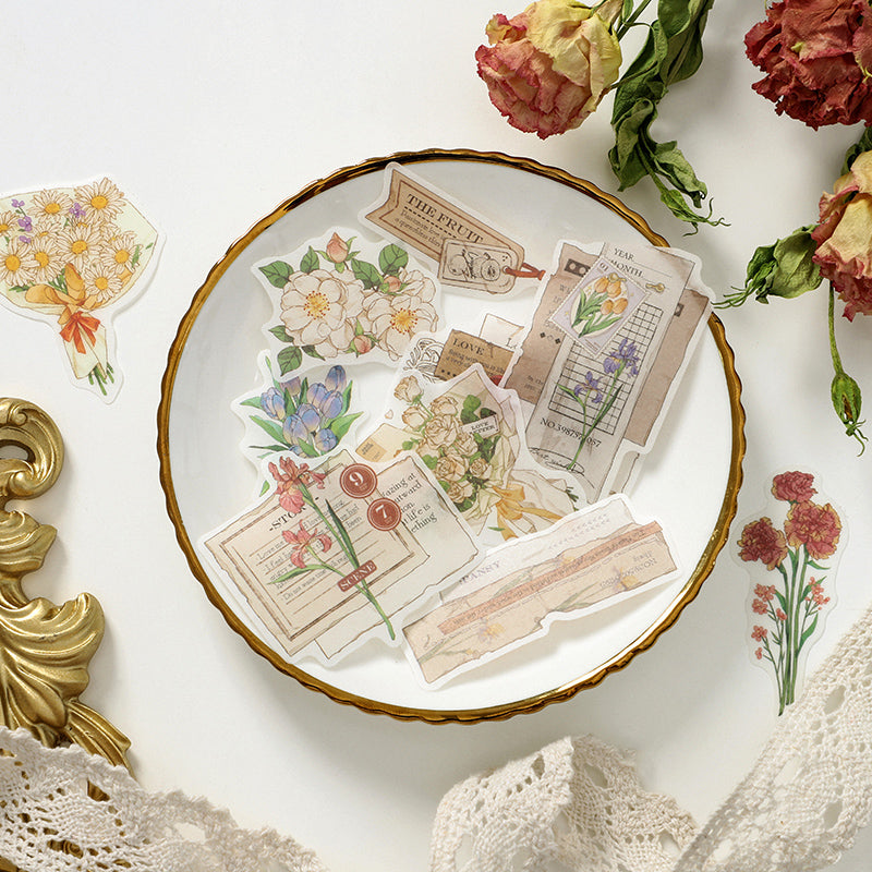 About Flowers Washi Sticker