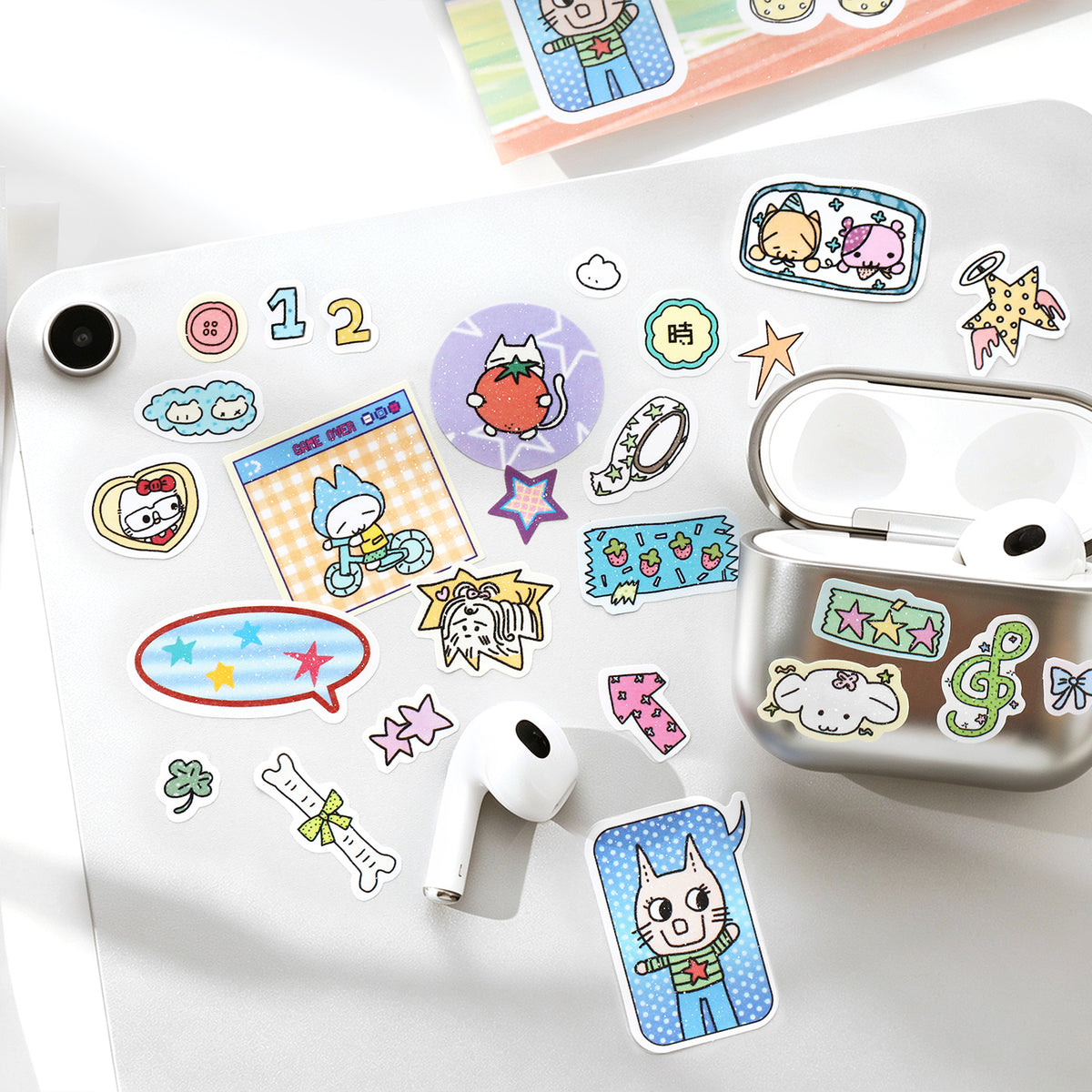 Neon Era Pre-cut Sticker Book