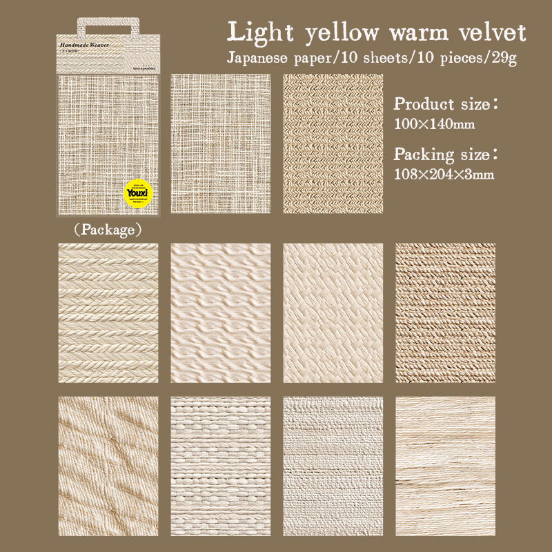 Hand-knitting artisan Washi Sticker