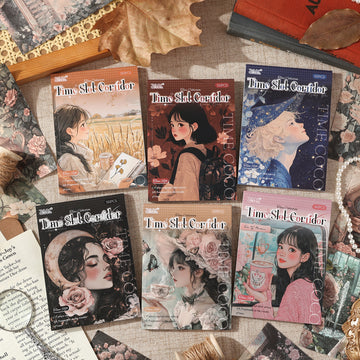 Time-Slot Corridor Scrapbooking Paper