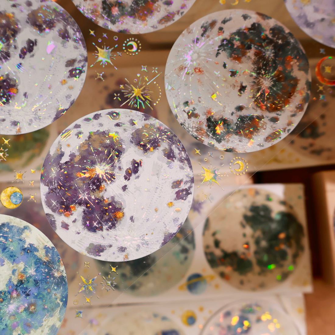 Mottled Moon PET Tape (6cm*120cm)