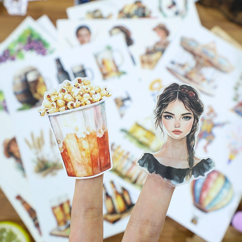 Vintage Sticker Book Vol.20
