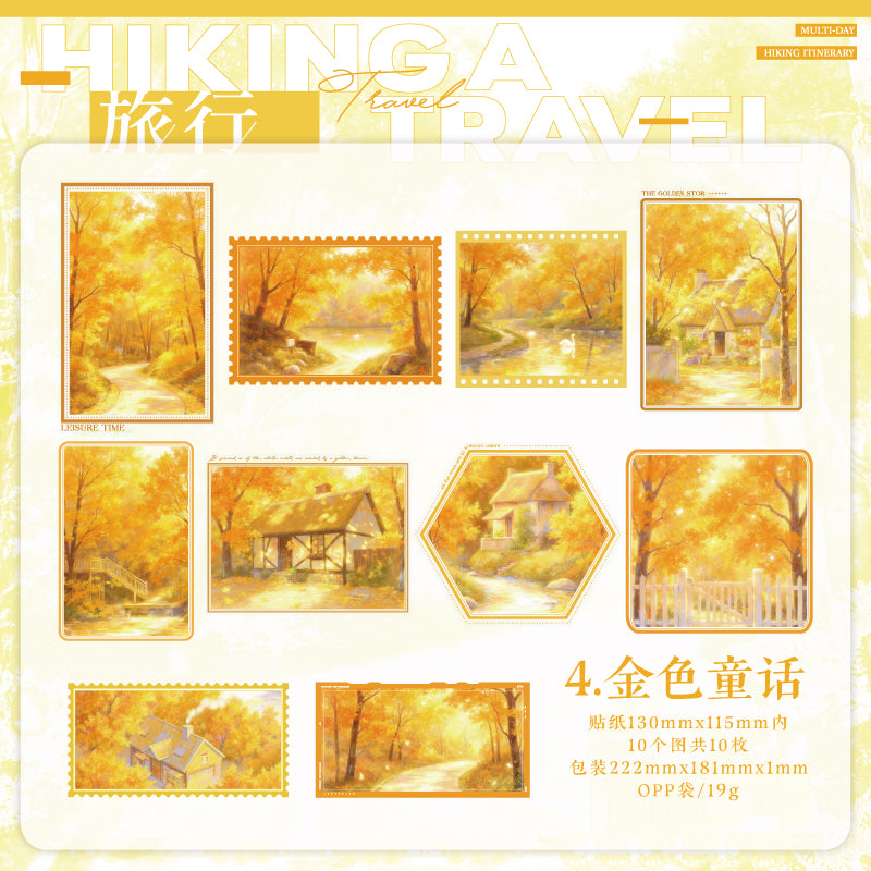 Hiking Trip PET Sticker