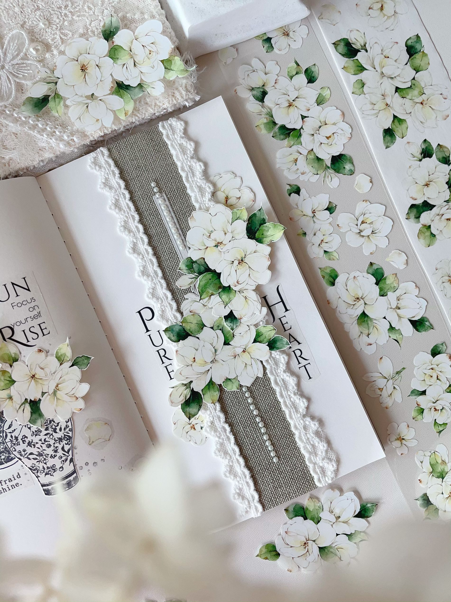 Jasmine Flowers Tape (5.5cm*120cm)